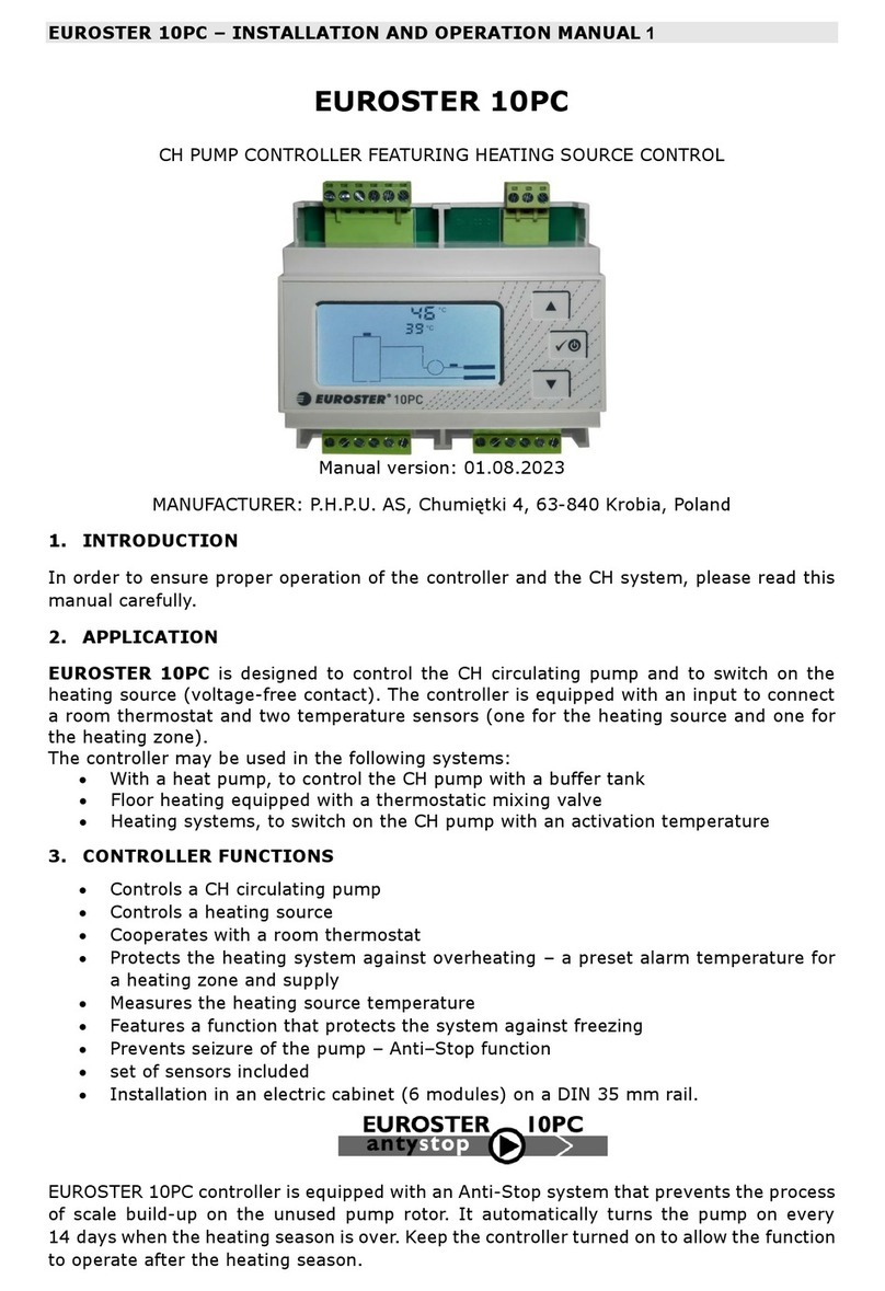 EUROSTER 10PC User manual