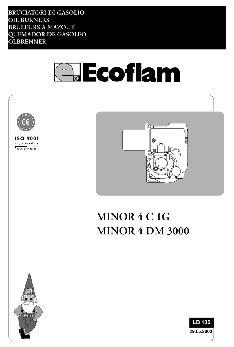 Ecoflam MINOR 4 C 1G User manual