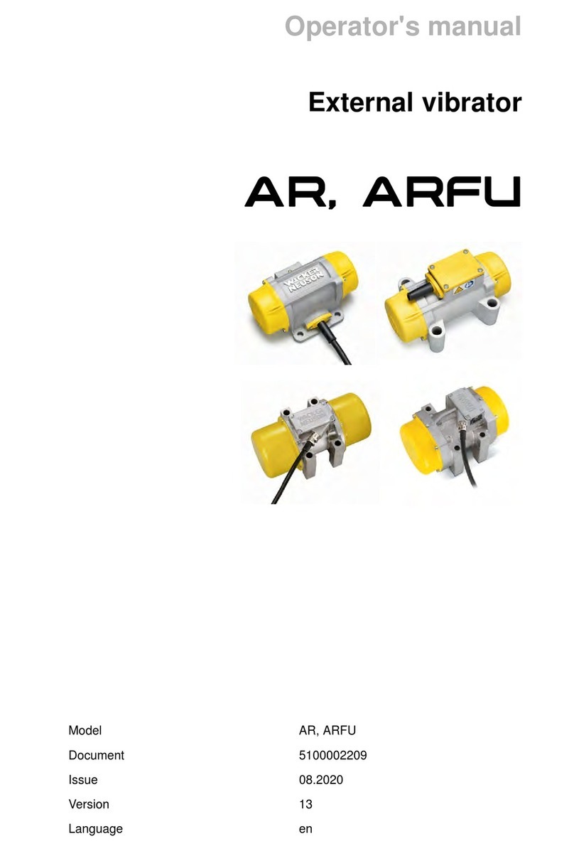 Wacker Neuson AR User manual