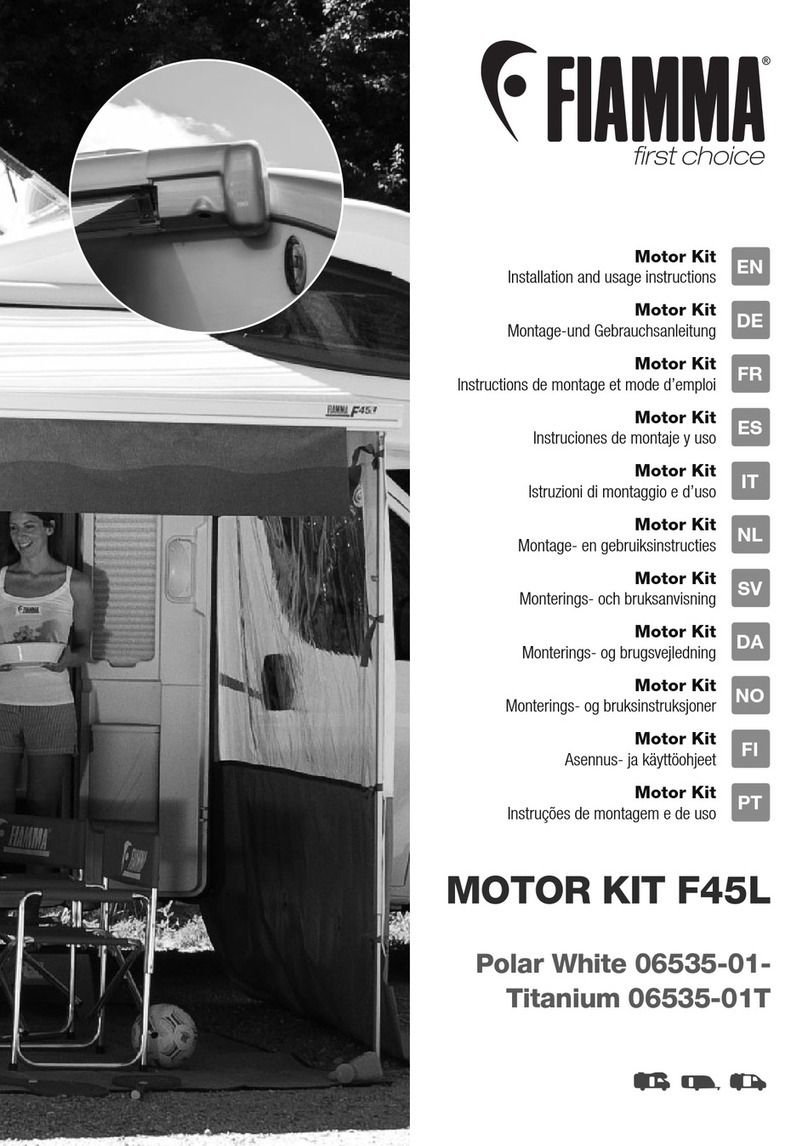 Fiamma 06535-01 Installation and usage instructions