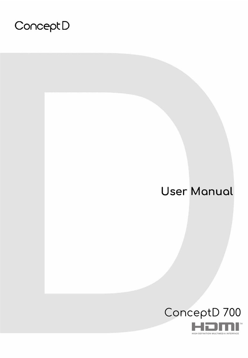 conceptD 700 user manual