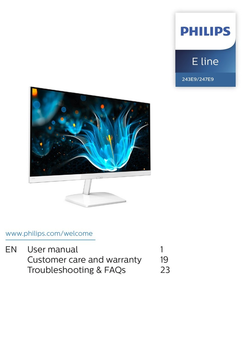 Philips E line 243E9 User manual