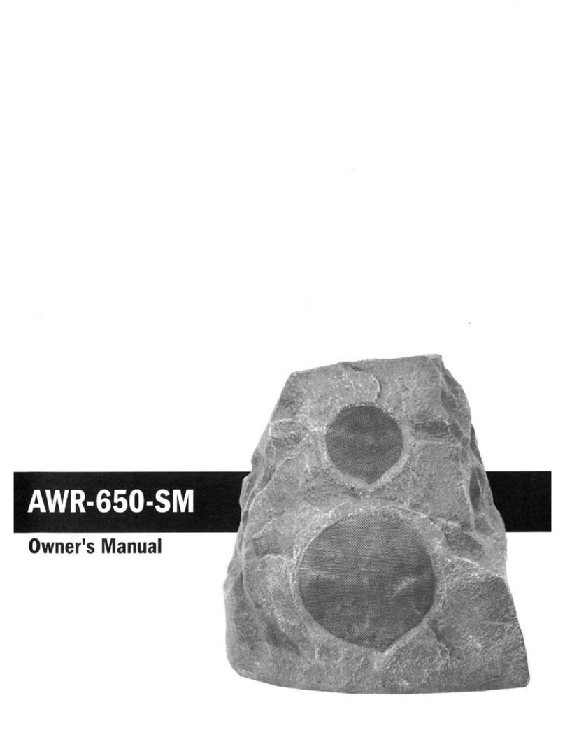 Klipsch AWR-650-SM User manual