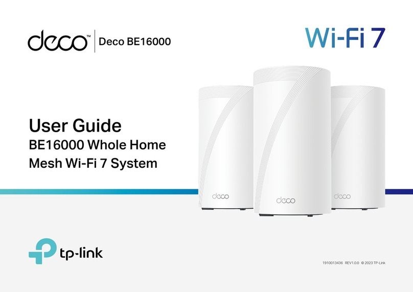 TP-Link Deco BE16000 User manual