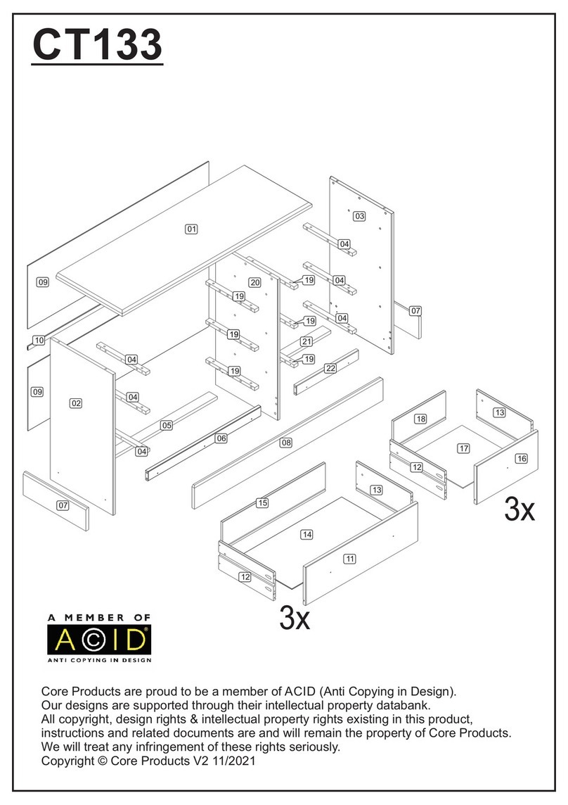 ACID MALVERN CT133 User manual ACID MALVERN CT133 User manual