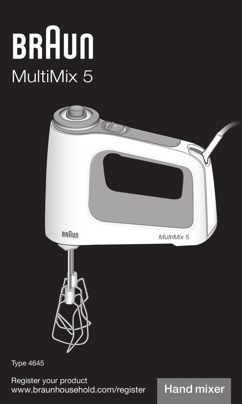 Braun HM 5100 WH User manual