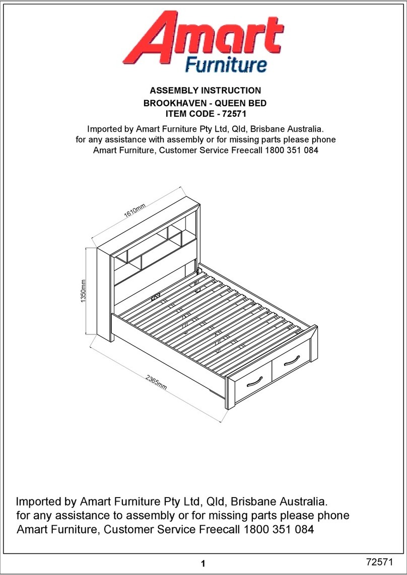 Amart Furniture BROOKHAVEN 72571 User manual