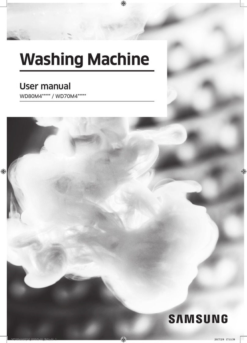 Samsung WD80M4 Series User manual