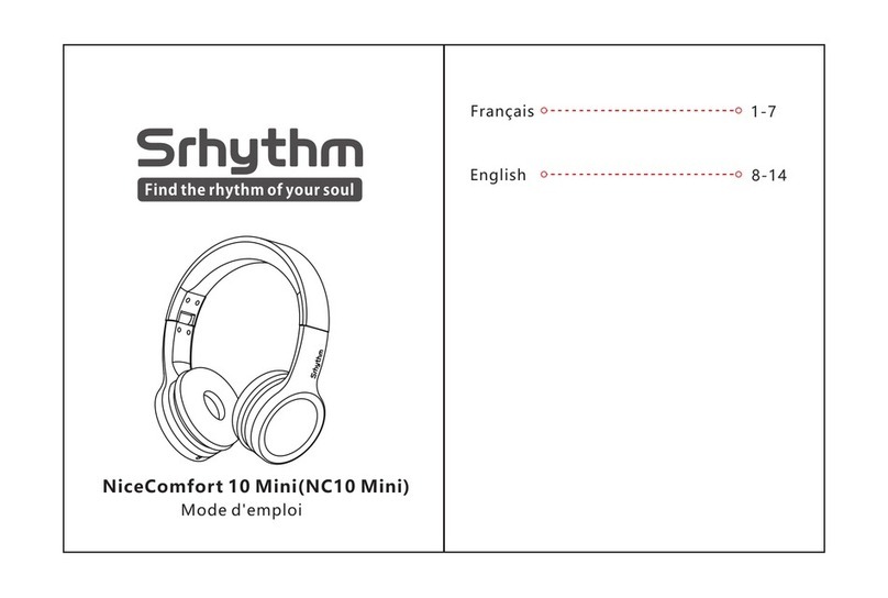 Srhythm NiceComfort 10 Mini User manual