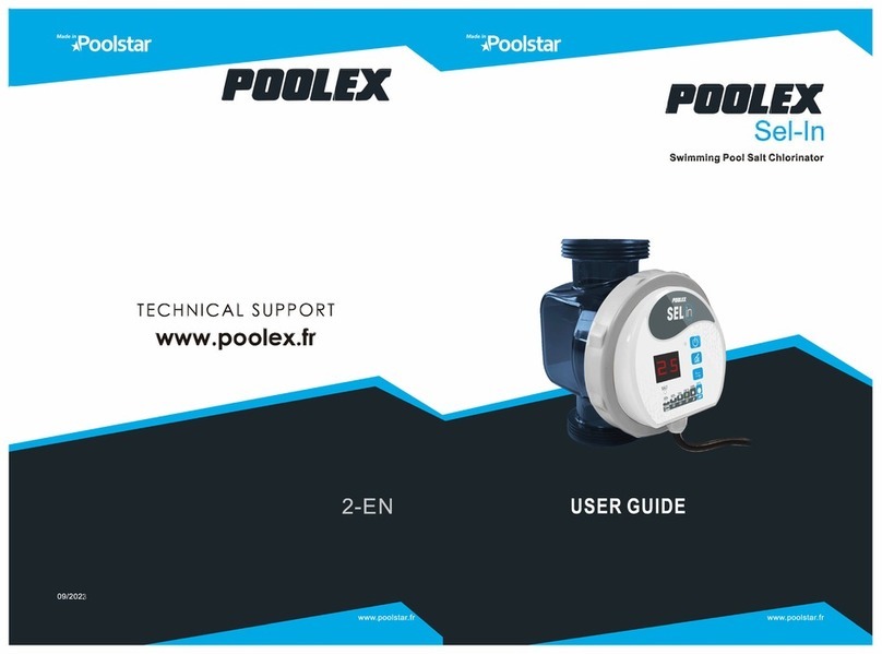 poolstar POOLEX Sel-in 20 User manual