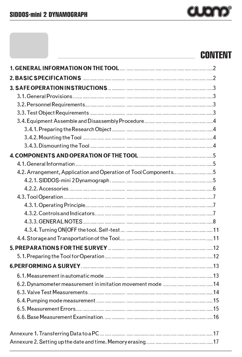 SIAM SIDDOS-mini 2 manual