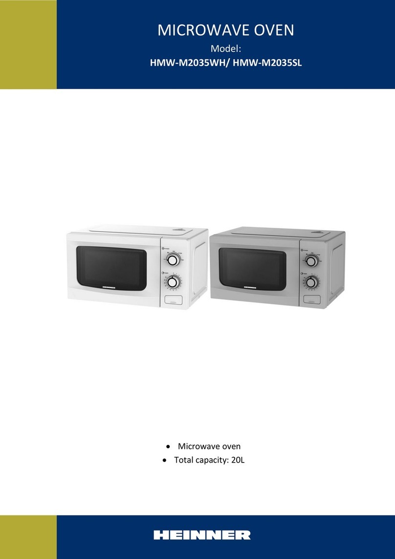 Heinner HMW-M2035WH manual