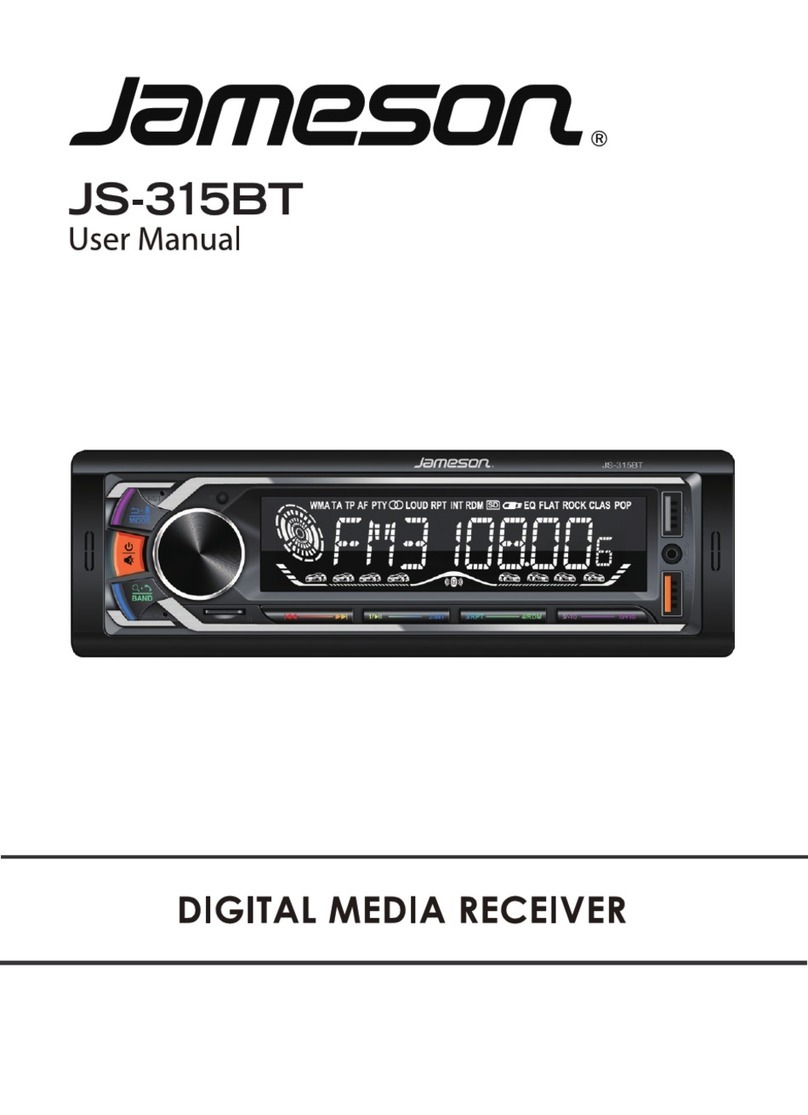 Jameson JS-315BT User manual