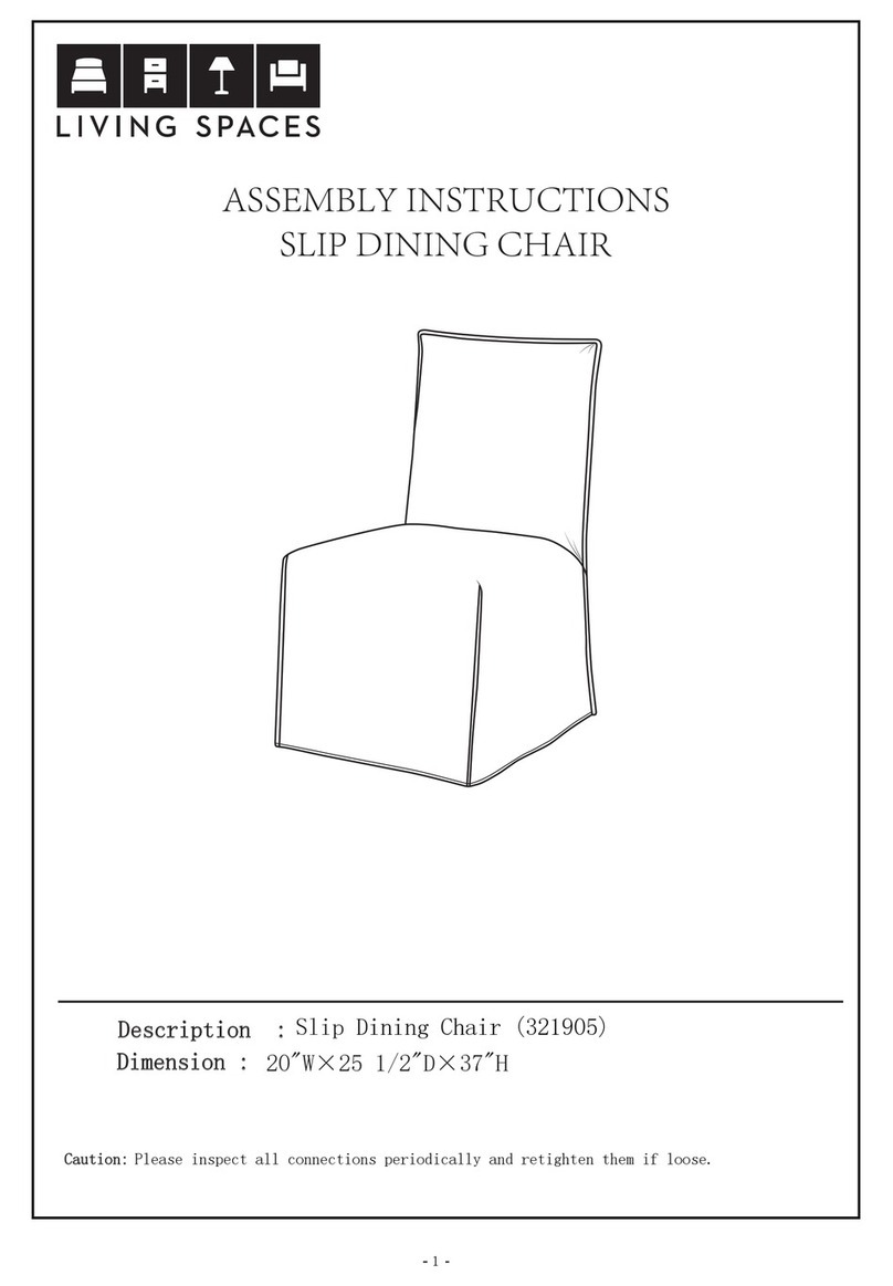 Living Spaces 321905 User manual