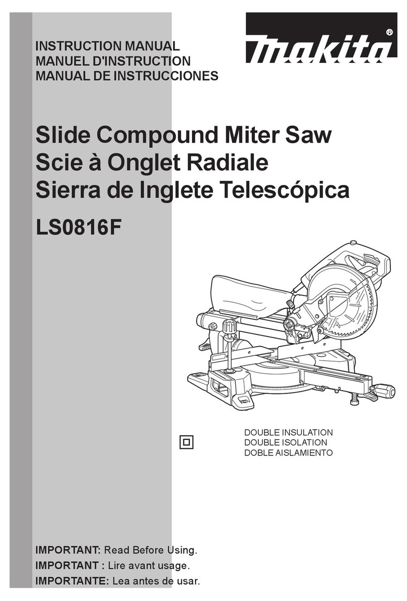 Makita LS0816F instruction manual