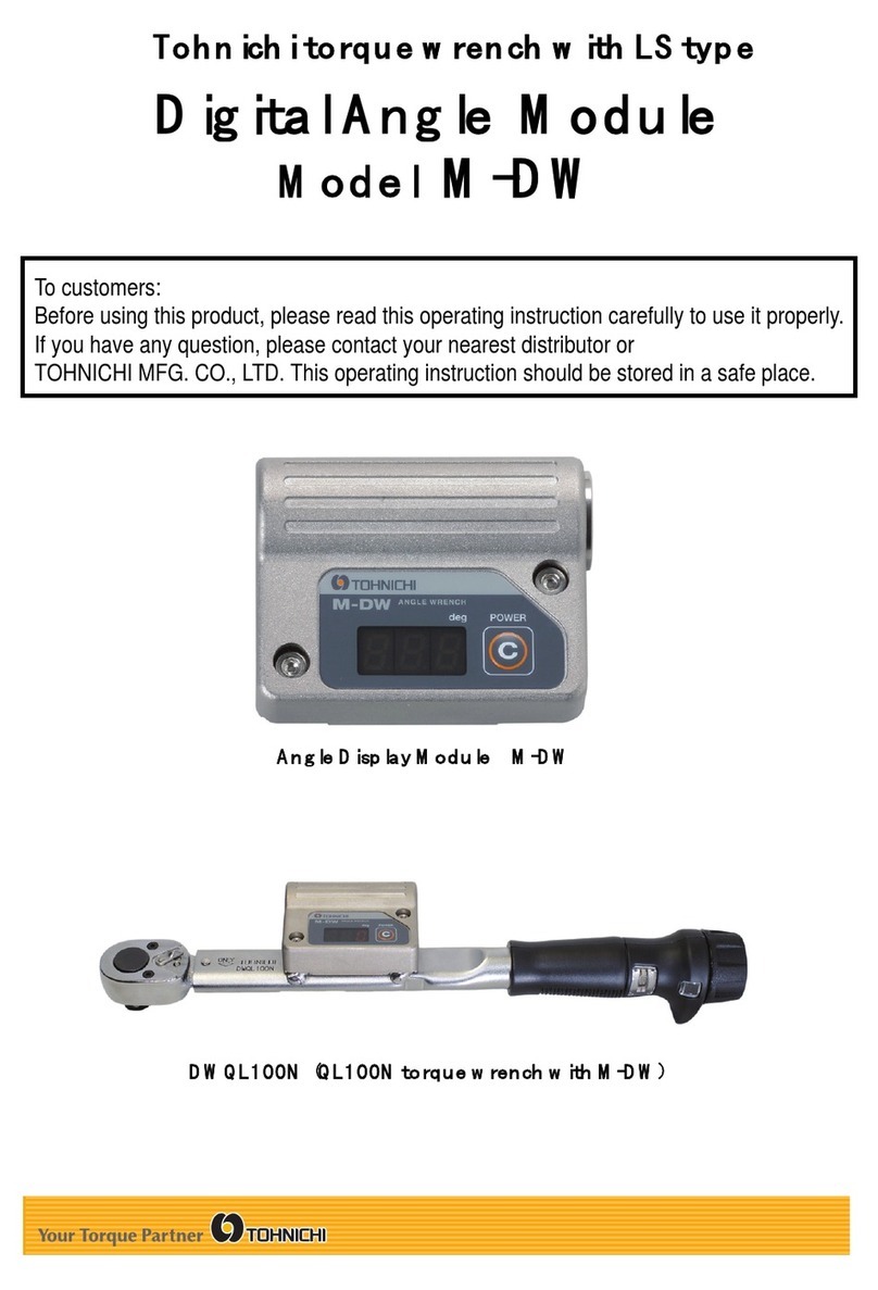 Tohnichi M-DW manual