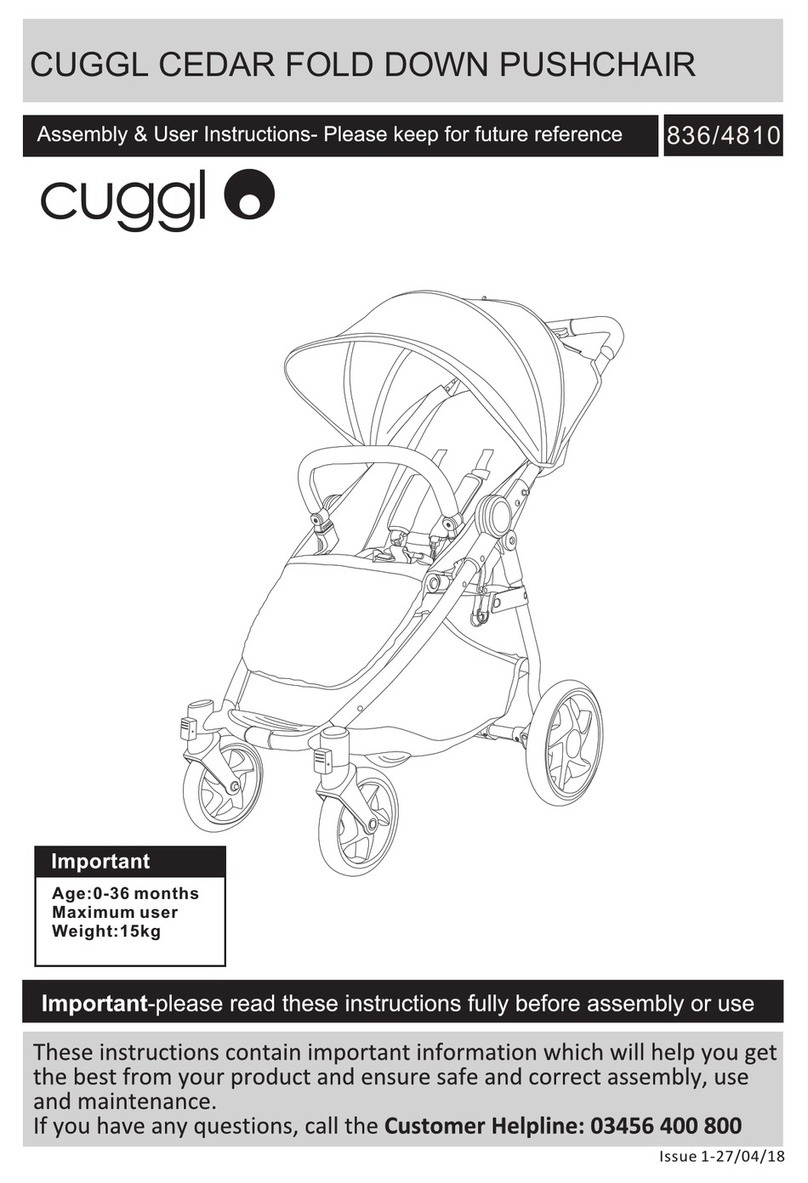 CUGGL CEDAR 836/4810 Assembly & user instructions