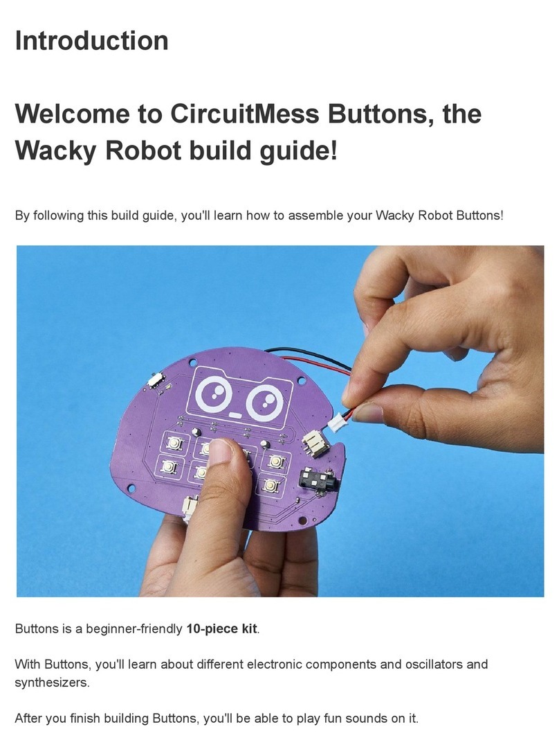 Circuitmess Wacky Robot User manual