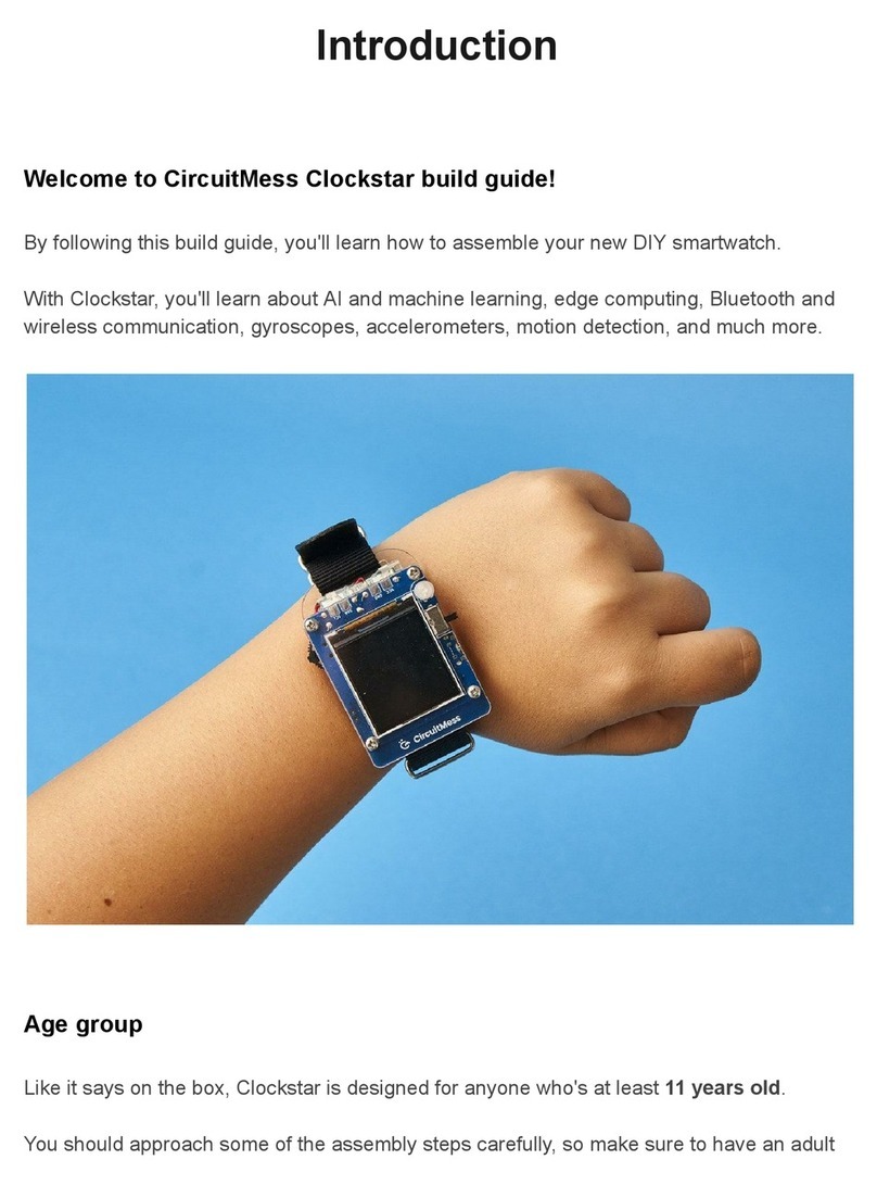 Circuitmess Clockstar Build guide