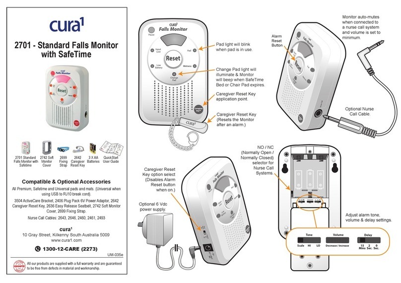 Cura1 2701 User manual