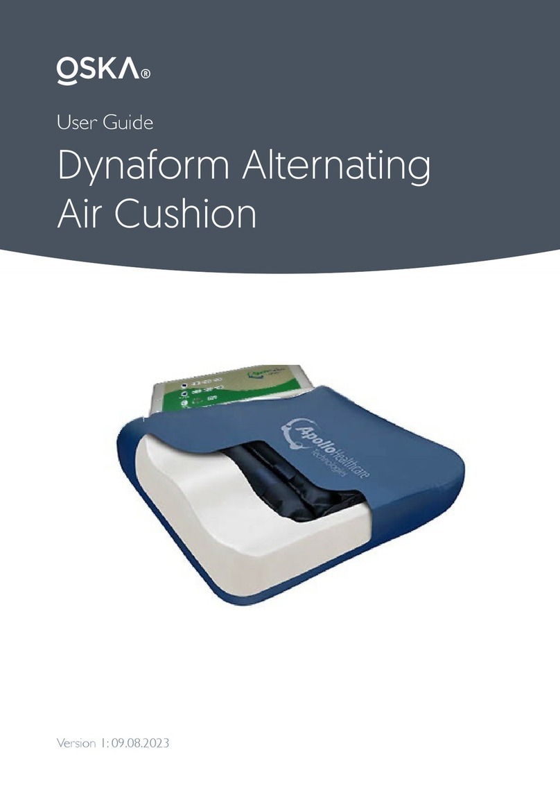 OSKA Dynaform Alternating Air Cushion User manual