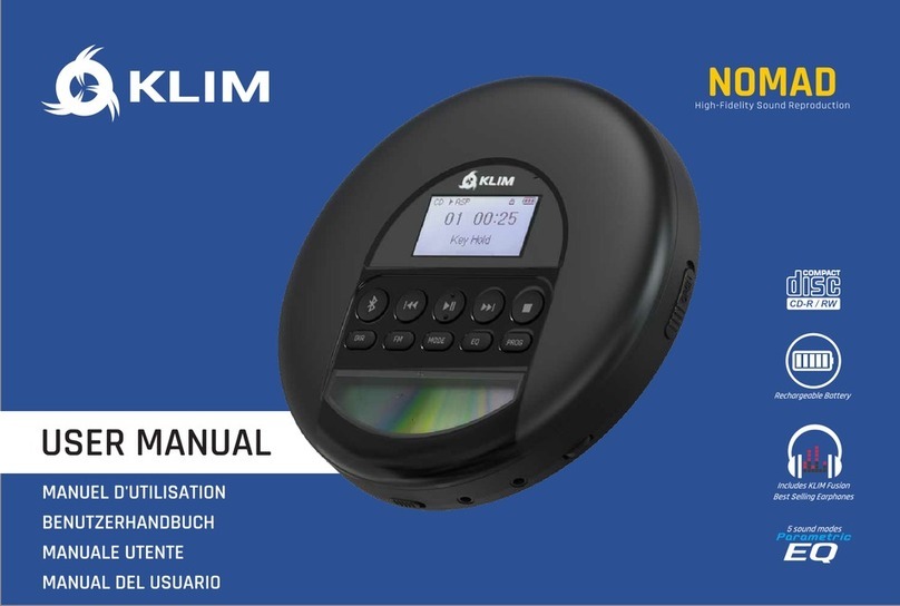 KLIM NOMAD user manual