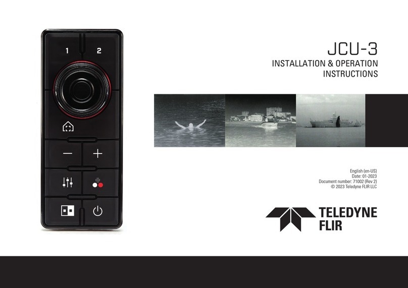 Teledyne JCU-3 Installation & operation instructions