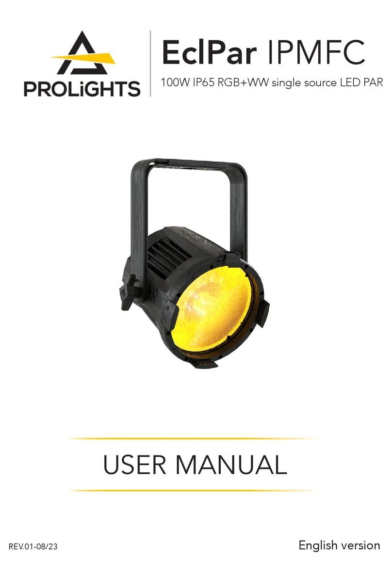 ProLights EclPar IPMFC user manual ProLights EclPar IPMFC user manual