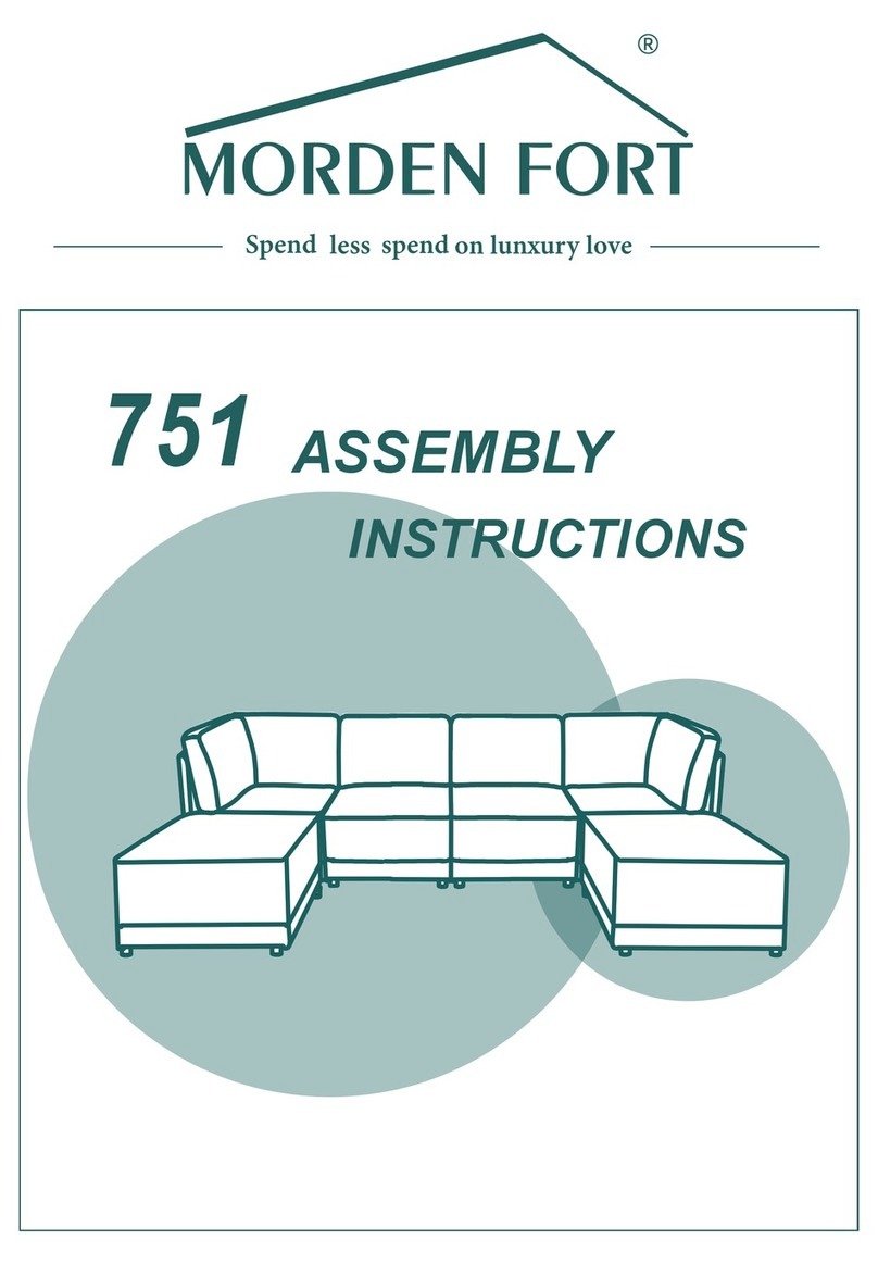 MORDEN FORT 751 Assembly instructions