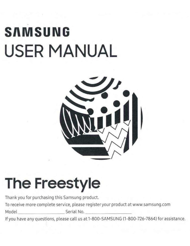 Samsung SP-LFF3CLAX User manual