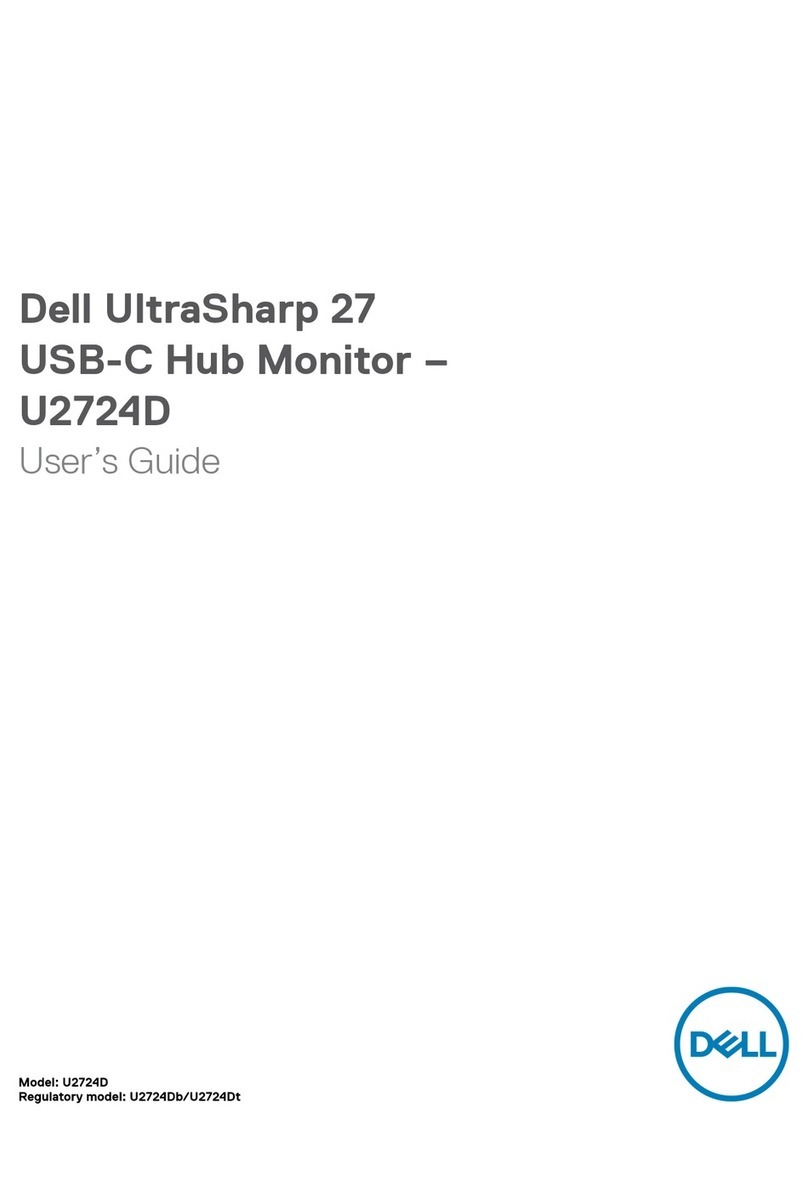Dell UltraSharp 27 User manual Dell UltraSharp 27 User manual