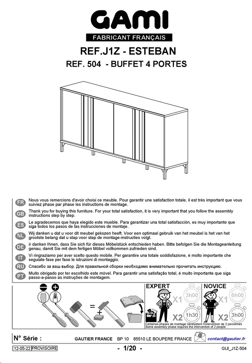 Gami 504 User manual