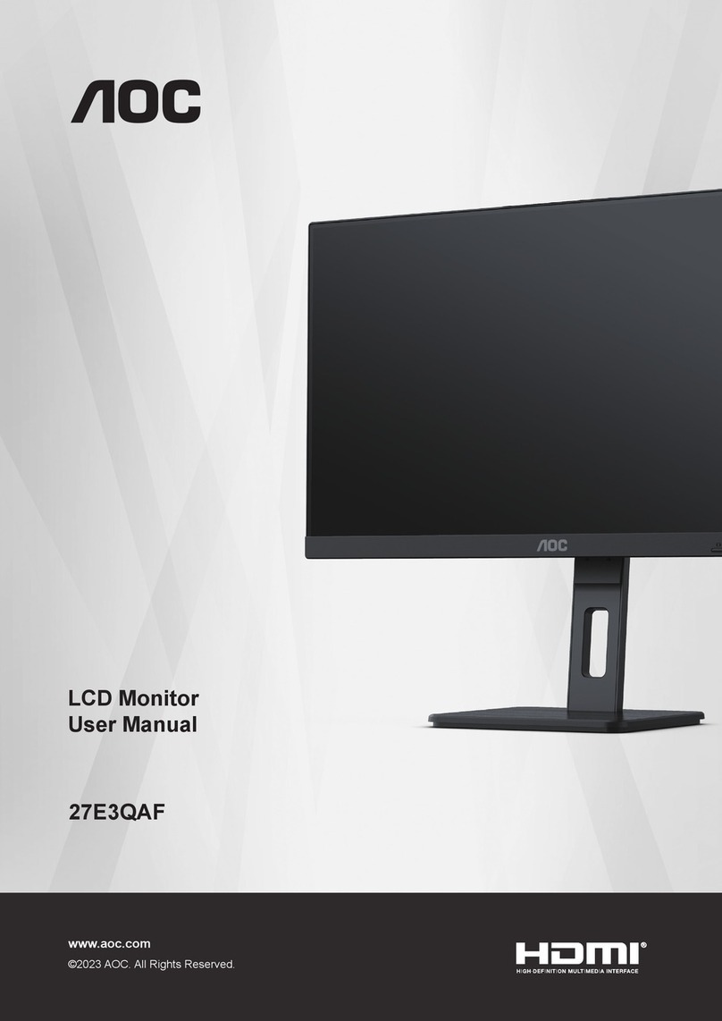 AOC 27E3QAF User manual