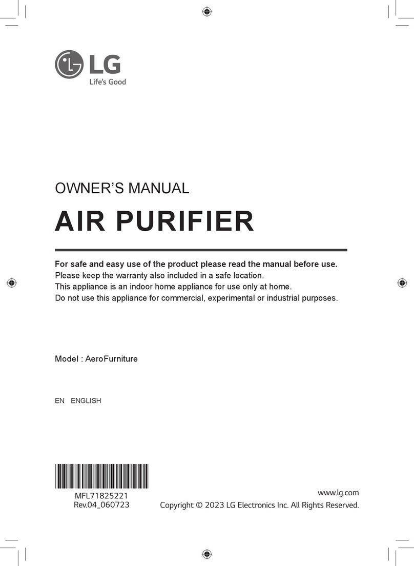 LG AF20ROSE User manual