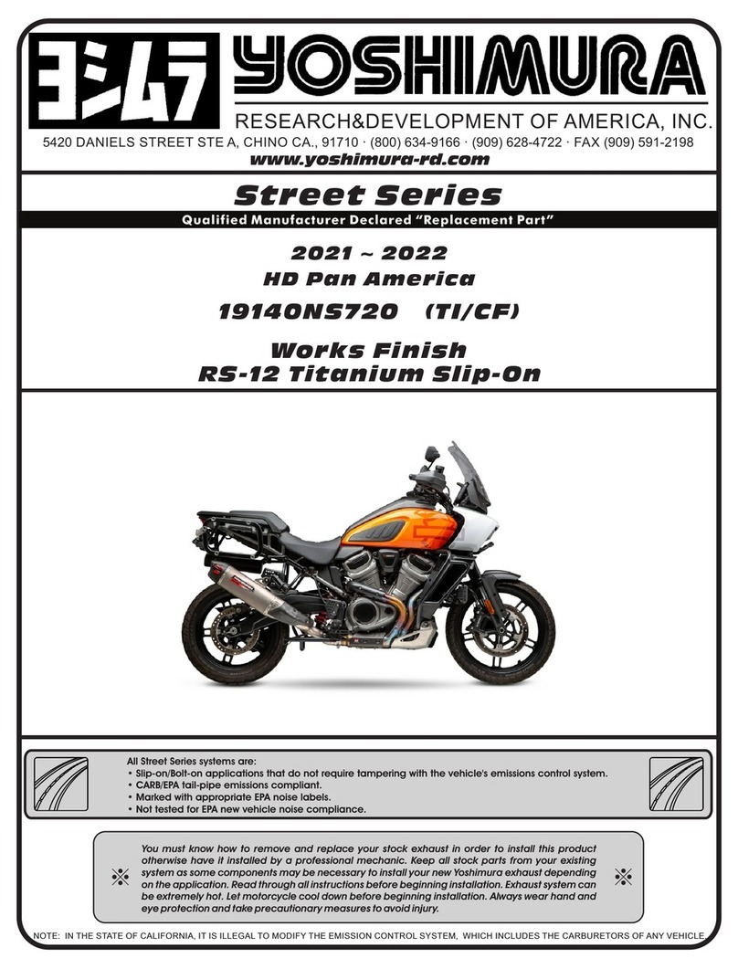 Yoshimura 19140NS720 User manual