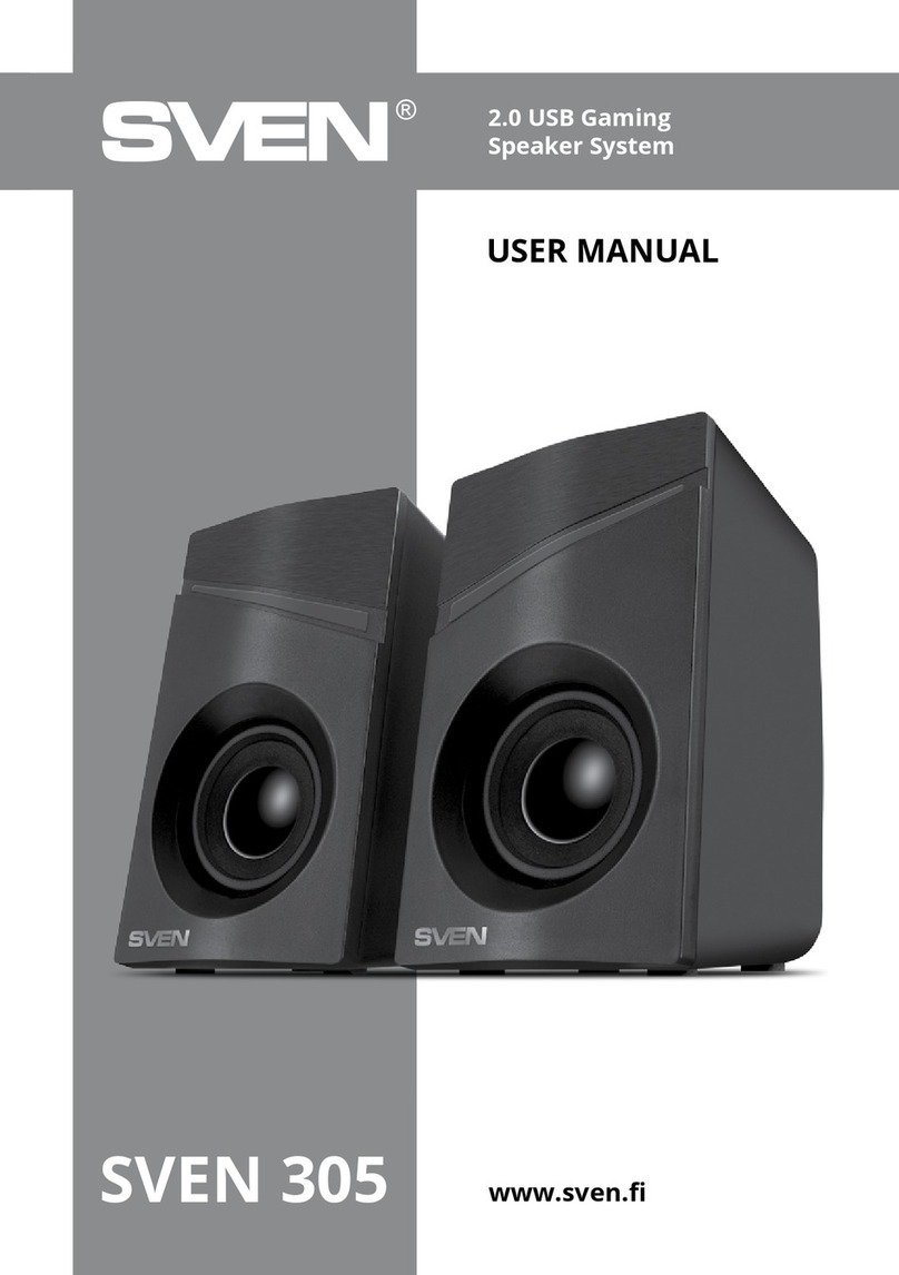 Sven 305 User manual