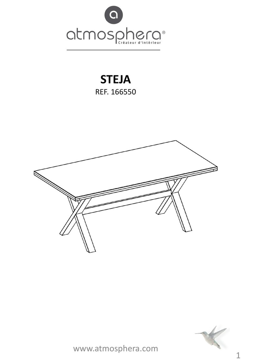 atmosphera STEJA 166550 User manual atmosphera STEJA 166550 User manual
