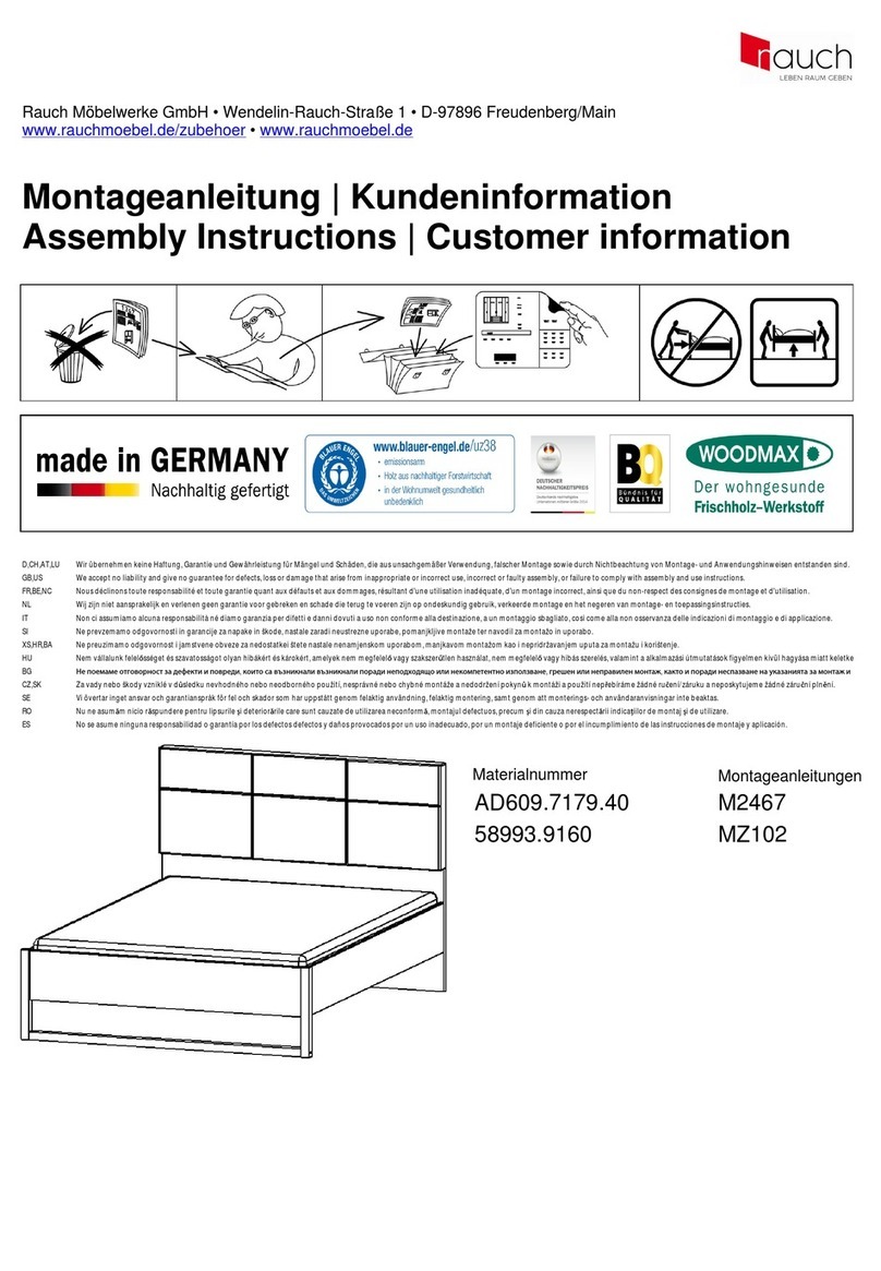 Rauch M2467 Assembly instructions