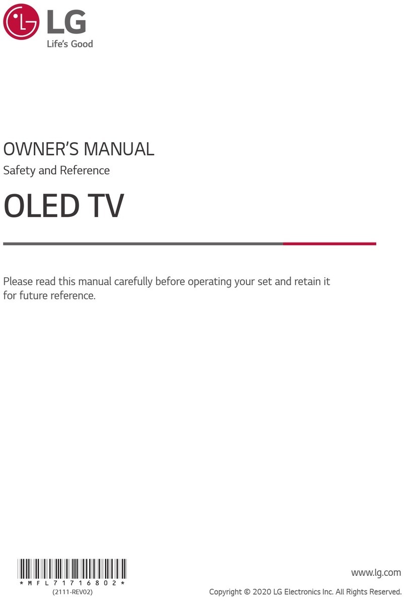 LG WS960H Series User manual