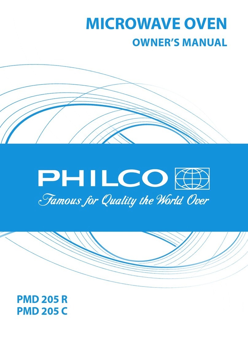 Philco PMD 205 R User manual