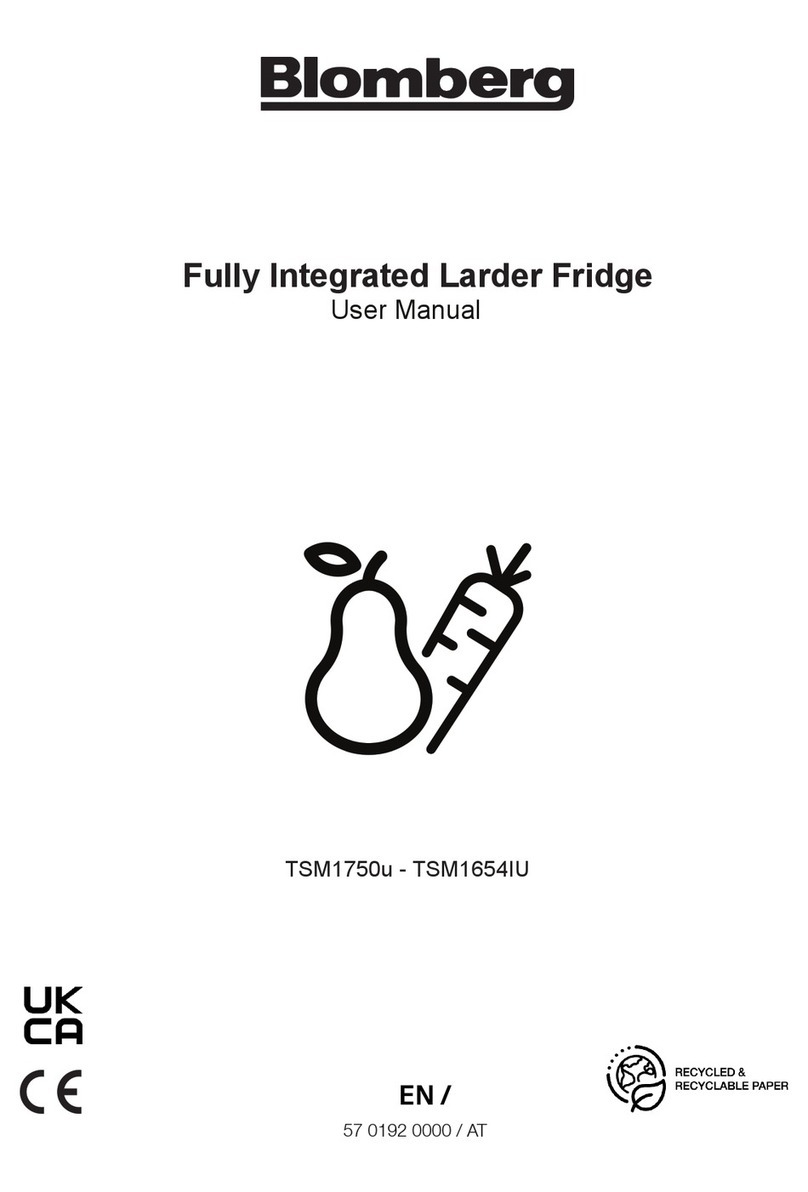 Blomberg TSM1654IU User manual
