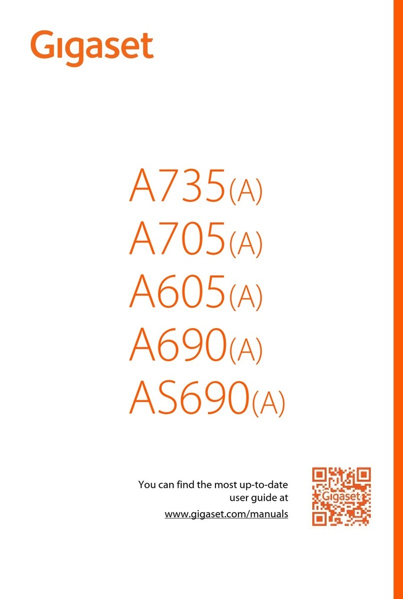 Gigaset A735 User manual