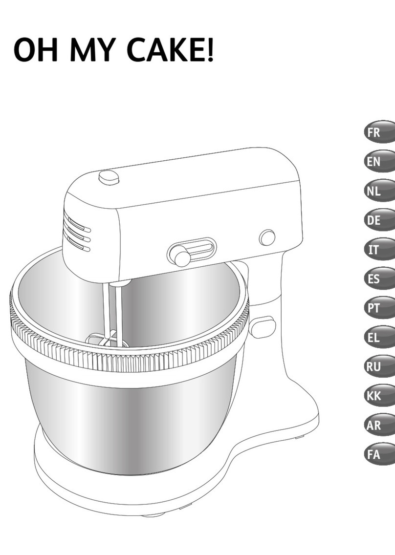 Moulinex Oh My Cake QA110810 User manual