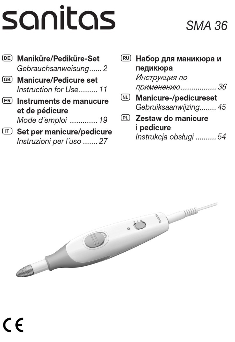 Sanitas SMA 36 Instructions for use