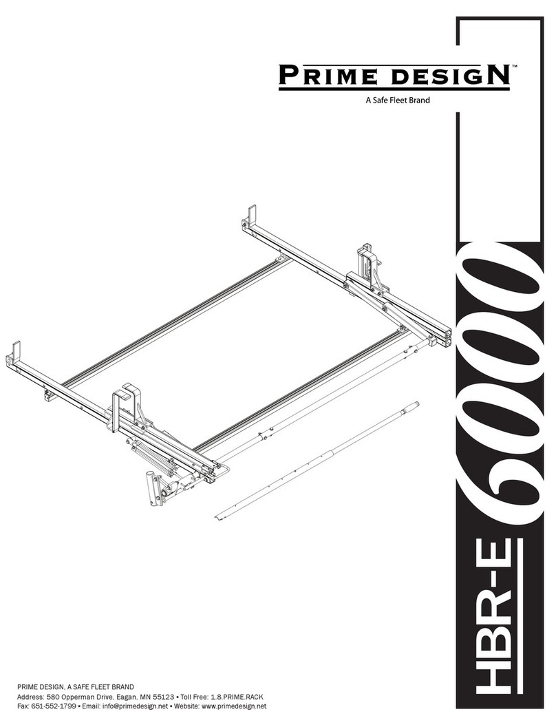 Safe Fleet PRIME DESIGN HBR-E-6000 Assembly instructions