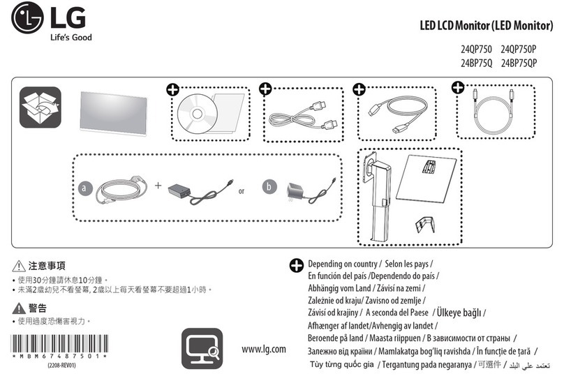 LG 24BP75QP User manual