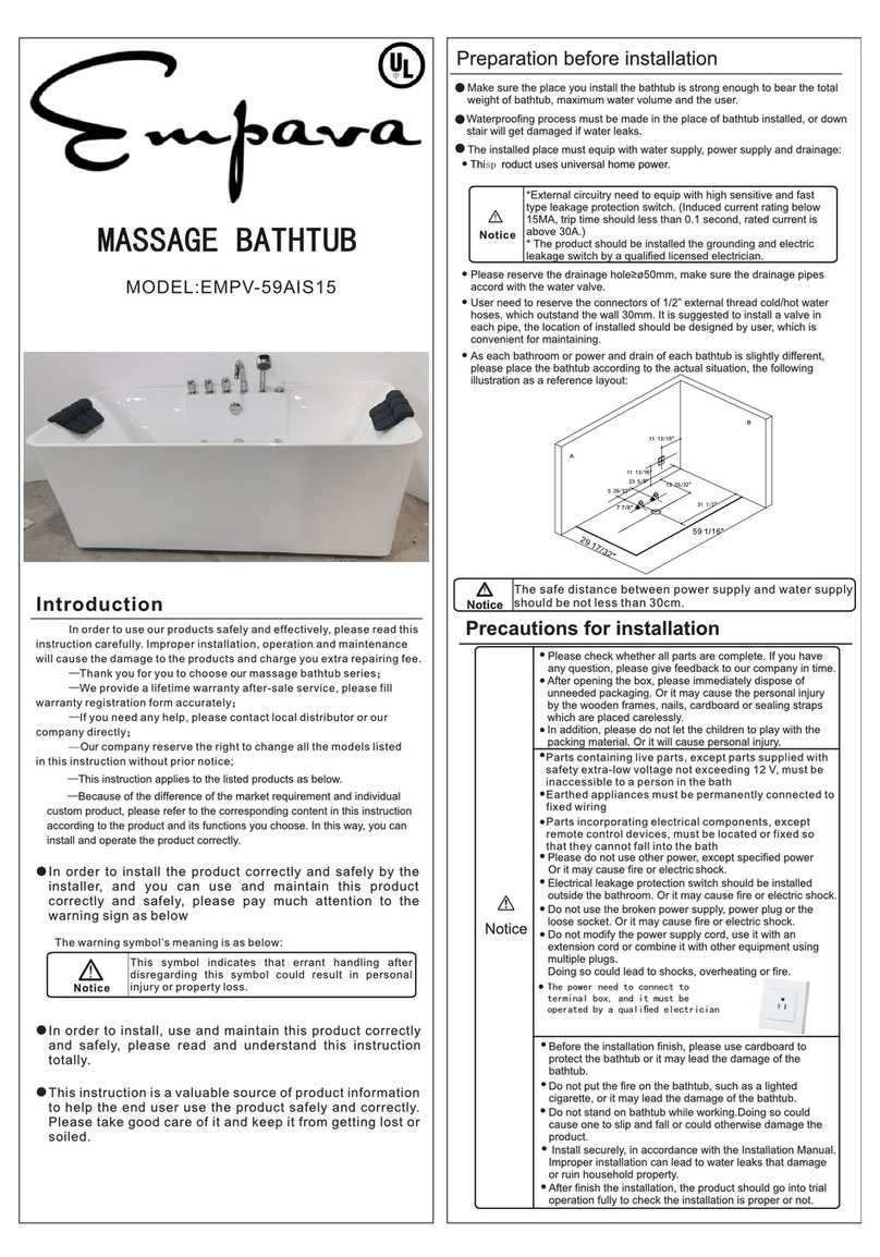 Empava EMPV-59AIS15 quick start guide