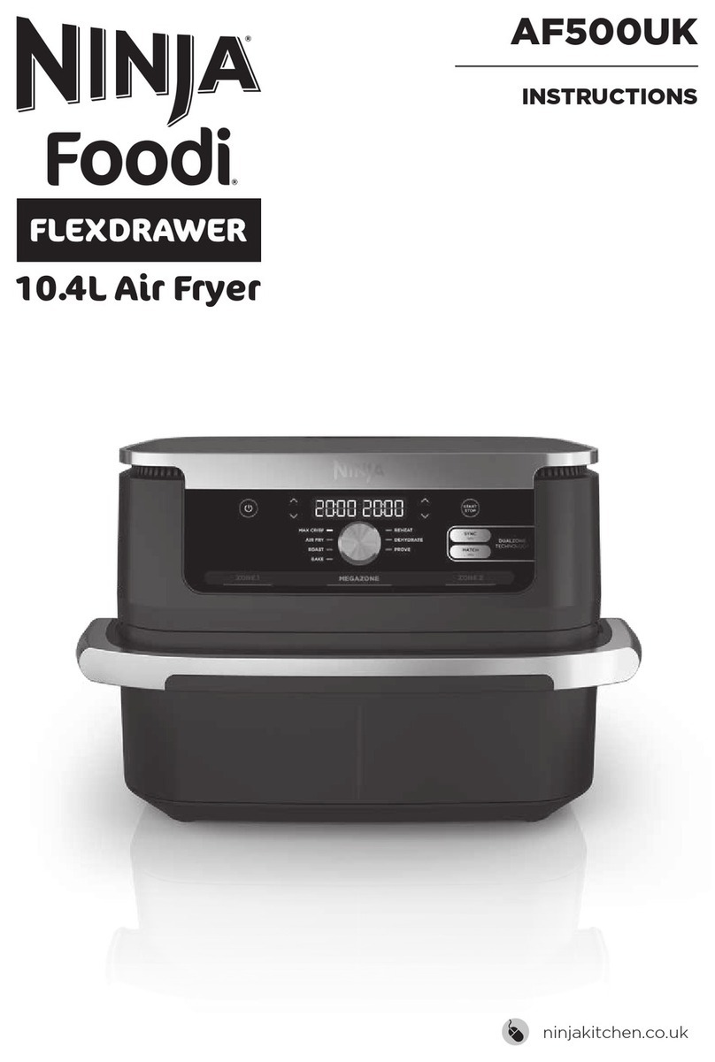 Ninja Foodi FLEXDRAWER AF500UK instructions Ninja Foodi FLEXDRAWER AF500UK instructions