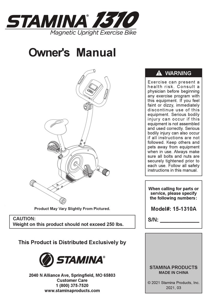 Stamina 15-1310A owner's manual