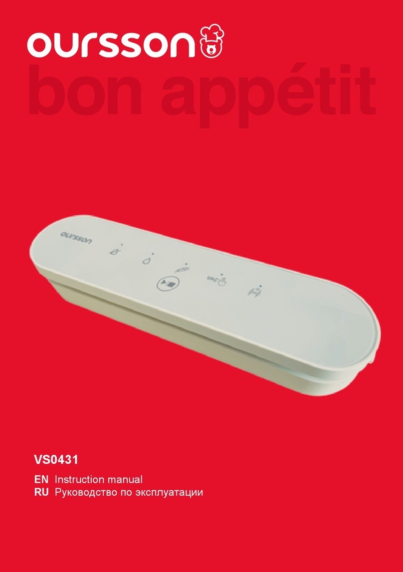 Oursson VS0431 instruction manual
